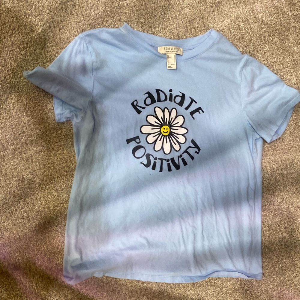 radiate positivity shirt